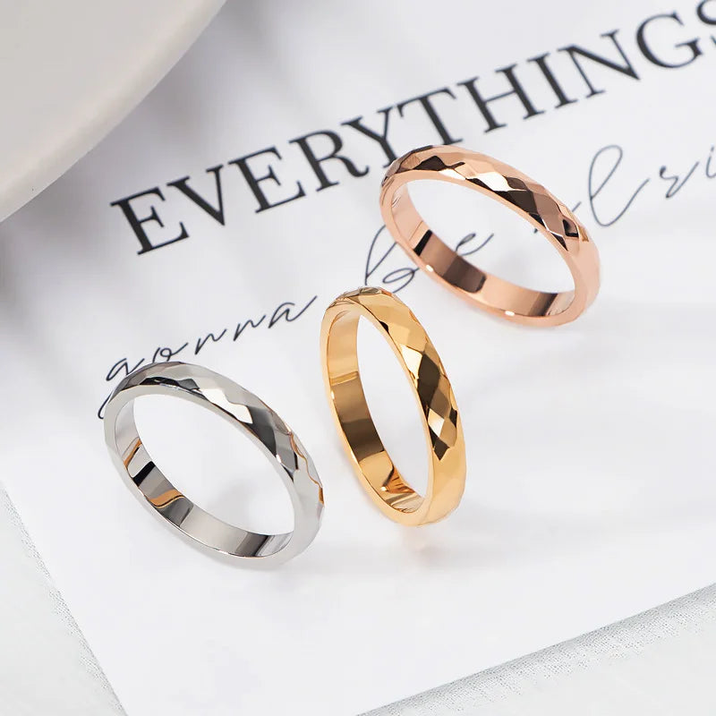 bague anneau 3 couleurs
