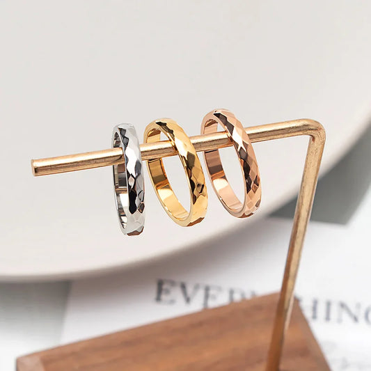 bague anneau 3 couleurs