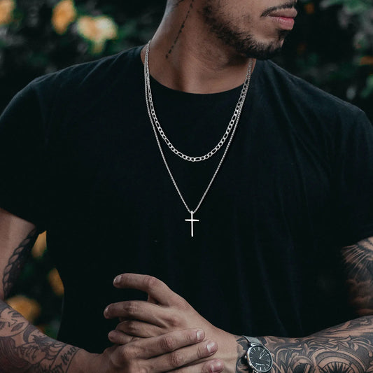 Collier Croix simple ou double