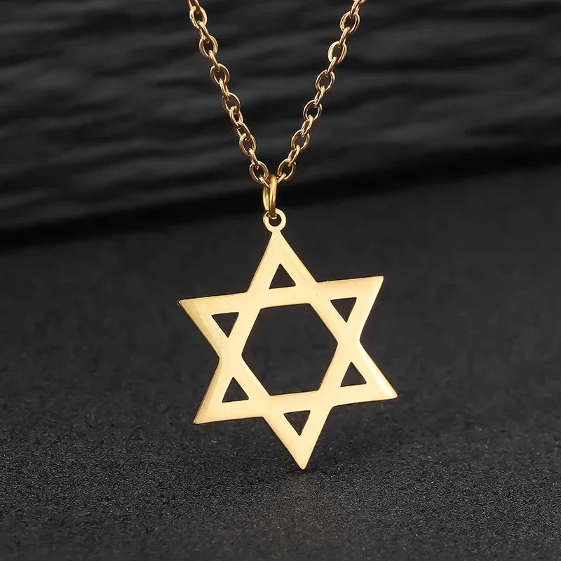 Collier étoile religieuse